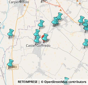 Mappa Via Lombardia, 46042 Castel Goffredo MN, Italia (5.8965)