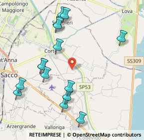 Mappa Via Paolo Adami, 35028 Piove di sacco PD, Italia (2.278)