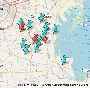 Mappa Via Paolo Adami, 35028 Piove di sacco PD, Italia (6.10188)