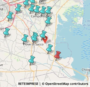 Mappa Via Paolo Adami, 35028 Piove di sacco PD, Italia (9.918)