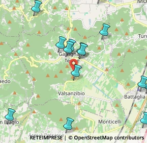 Mappa Via Noiera Galzignano, 35030 Galzignano Terme PD, Italia (3.0035)