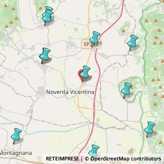 Mappa Via Bergoncino, 36025 Noventa Vicentina VI, Italia (5.91182)