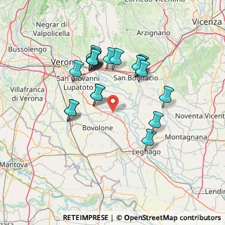 Mappa Via Legnano, 37050 Oppeano VR, Italia (13.2105)