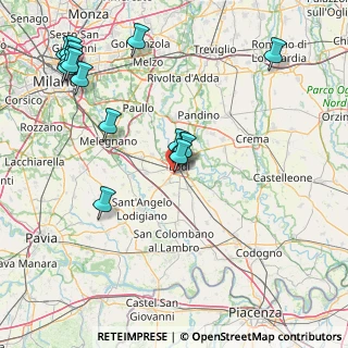 Mappa Via Achille Grandi, 26838 Lodi LO, Italia (19.244)