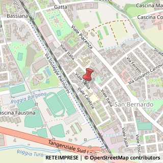 Mappa Viale piemonte 10, 26900 Lodi, Lodi (Lombardia)