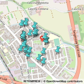 Mappa Via Giovanni Spezzaferri, 26900 Lodi LO, Italia (0.23333)