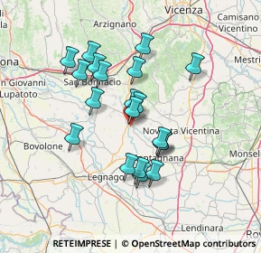 Mappa Piazza Torino, 37044 Cologna Veneta VR, Italia (11.9315)