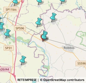 Mappa Via Roma, 27030 Palestro PV, Italia (6.52375)