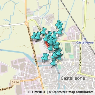 Mappa Via Quadelle, 26012 Castelleone CR, Italia (0.25517)