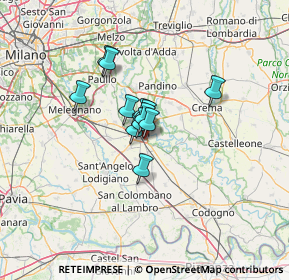 Mappa Via Giovanni Carnovali, 26900 Lodi LO, Italia (7.4775)