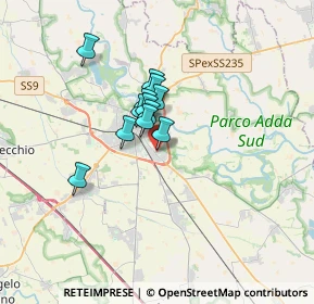 Mappa Via Giovanni Carnovali, 26900 Lodi LO, Italia (2.095)