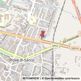 Mappa Via Antonio Gramsci, 4, 35028 Piove di Sacco, Padova (Veneto)