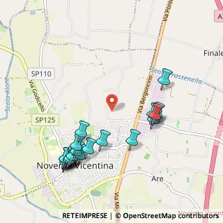 Mappa Via Spinosa, 36025 Noventa Vicentina VI, Italia (1.152)