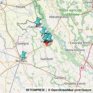 Mappa Via Giorgio Ambrosoli, 27029 Vigevano PV, Italia (3.64167)