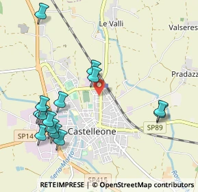 Mappa Via Giacomo Matteotti, 26012 Castelleone CR, Italia (1.18)