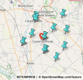 Mappa Via Monsignor Angelo Gadioli, 46042 Castel Goffredo MN, Italia (6.51933)