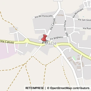 Mappa Via Caluso, 2, 10035 Mazzè, Torino (Piemonte)