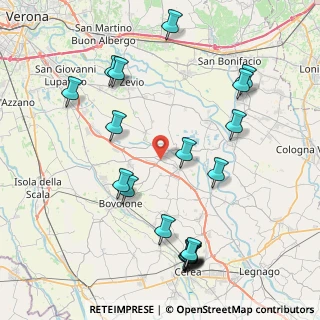 Mappa Via Napoleonica, 37050 Oppeano VR, Italia (9.733)