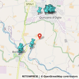 Mappa Str. per il Saliceto, 25027 Quinzano d'Oglio BS, Italia (1.3695)