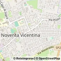 Hartă Noventa Vicentina