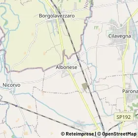 Mappa Albonese