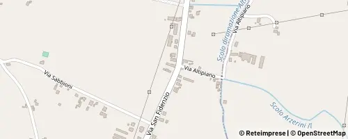 Mappa Ponte San Nicolò