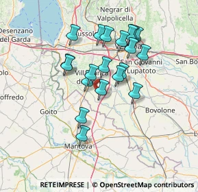 Mappa Via Malaspina, 37060 Nogarole Rocca VR, Italia (12.158)