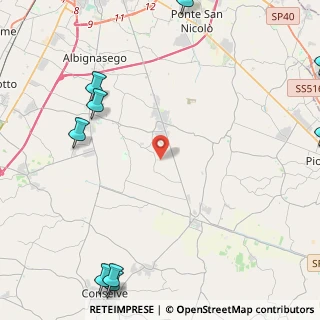 Mappa Via Cà Ferrante, 35020 Casalserugo PD, Italia (8.09214)