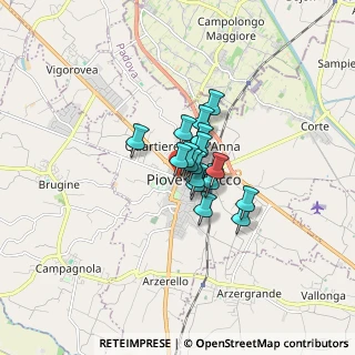 Mappa Via Circonvallazione, 35028 Piove di Sacco PD, Italia (0.84)