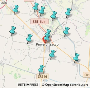Mappa Via Circonvallazione, 35028 Piove di Sacco PD, Italia (4.26308)