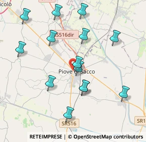 Mappa Via Circonvallazione, 35028 Piove di Sacco PD, Italia (4.115)