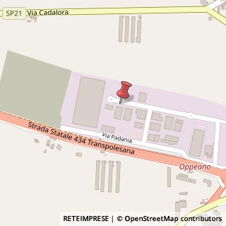 Mappa Via Serenissima, 15, 37050 Oppeano, Verona (Veneto)