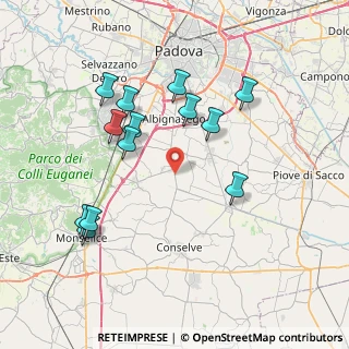 Mappa Strada Provinciale, 35020 Carrara San Giorgio PD, Italia (7.71462)