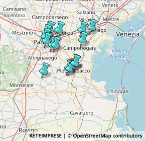 Mappa Viale M.delle Grazie, 35028 Piove di Sacco PD, Italia (11.22067)