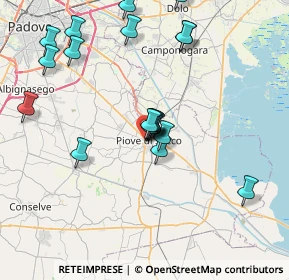 Mappa Viale M.delle Grazie, 35028 Piove di Sacco PD, Italia (7.4875)