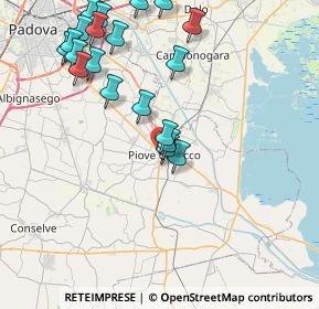 Mappa Viale M.delle Grazie, 35028 Piove di Sacco PD, Italia (9.0205)