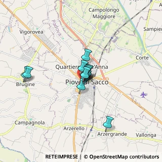 Mappa Via Oreste da Molin, 35028 Piove di Sacco PD, Italia (0.99667)