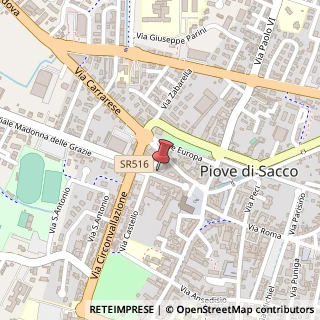 Mappa Via Gauslino, 22, 35028 Brugine, Padova (Veneto)