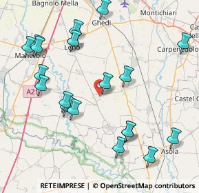 Mappa Via Beato Tovini, 25023 Gottolengo BS, Italia (9.263)