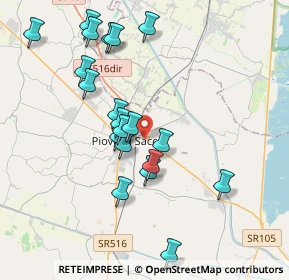 Mappa Piove Di Sacco, 35028 Piove di Sacco PD, Italia (3.755)