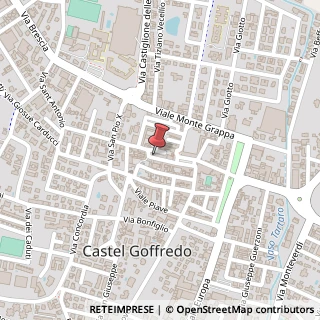 Mappa Via Roma, 24, 46042 Castel Goffredo, Mantova (Lombardia)