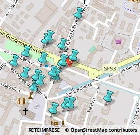 Mappa Piazza Carlo Rosso, 35028 Piove di Sacco PD, Italia (0.122)