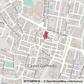 Mappa Piazza Astazzoni, 2/a, 46042 Castel Goffredo, Mantova (Lombardia)