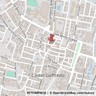 Mappa Via Poncarali, 8, 46042 Castel Goffredo, Mantova (Lombardia)