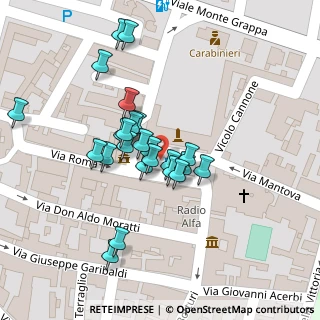 Mappa Piazza Giuseppe Mazzini, 46042 Castel Goffredo MN, Italia (0.03333)
