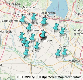 Mappa Piazza Giuseppe Mazzini, 46042 Castel Goffredo MN, Italia (11.80444)