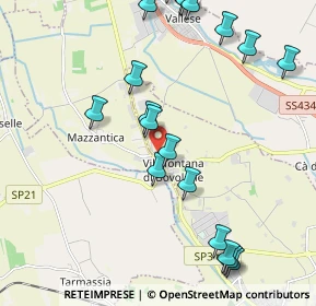 Mappa Via D'Acquisto Salvo, 37051 Villafontana VR, Italia (2.5385)