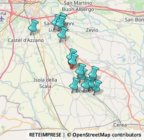 Mappa Via D'Acquisto Salvo, 37051 Villafontana VR, Italia (5.80571)