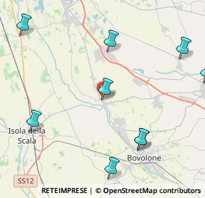 Mappa Via D'Acquisto Salvo, 37051 Villafontana VR, Italia (5.99364)