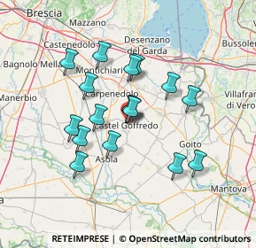 Mappa Via Ippolito Nievo, 46042 Castel Goffredo MN, Italia (11.66882)